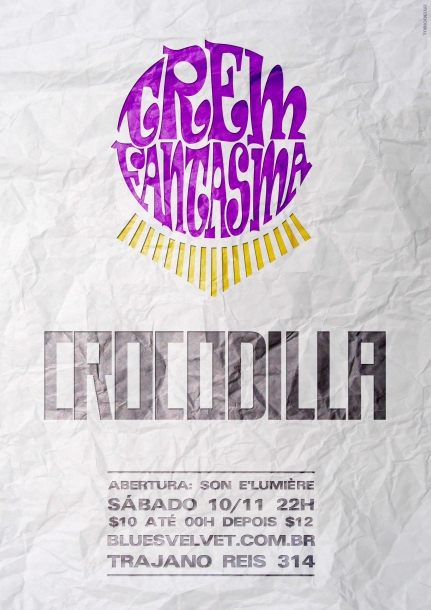 10/11 – Crocodilla e Trem Fantasma