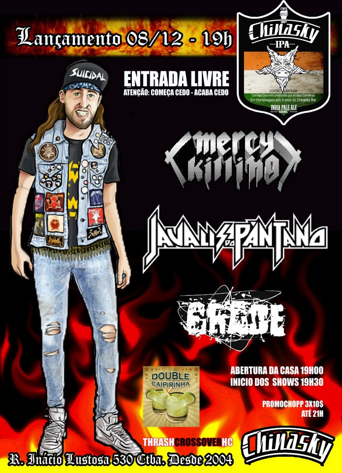 08/12 – Lançamento da Chinasky Ipa