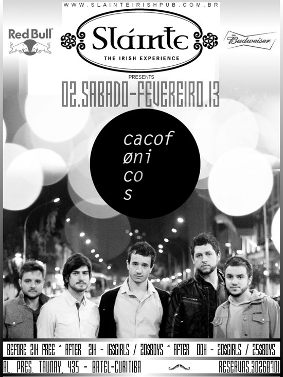 13/02 – Cacofonicos