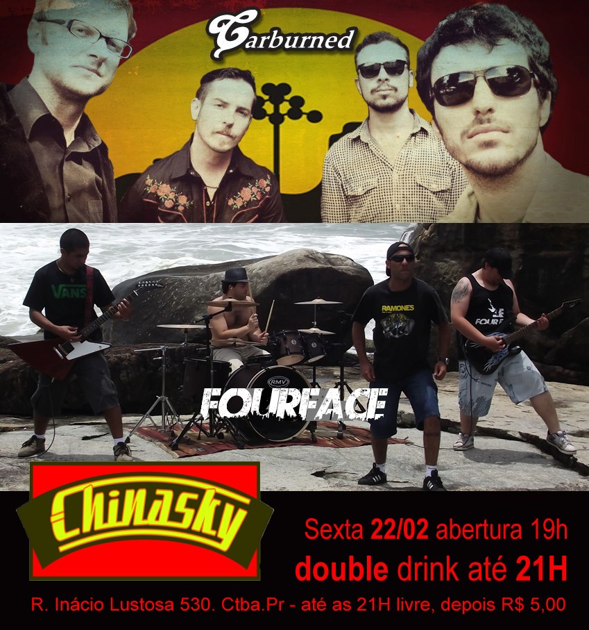 22/02 – Carburned e Fourface