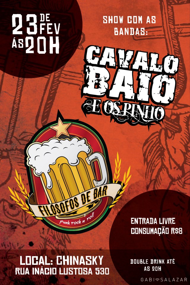 23/02 – Cavalo Baio e os pinho