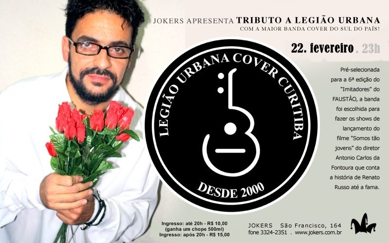 22/02 – Tributo a Legião Urbana