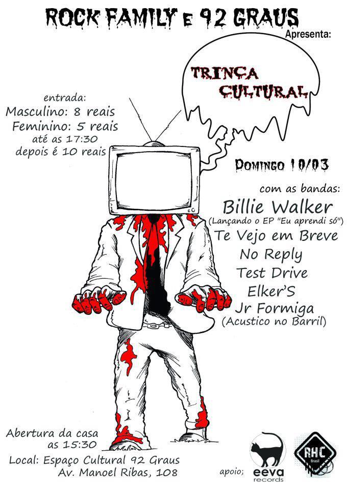 10/03 – Trinca Cultural