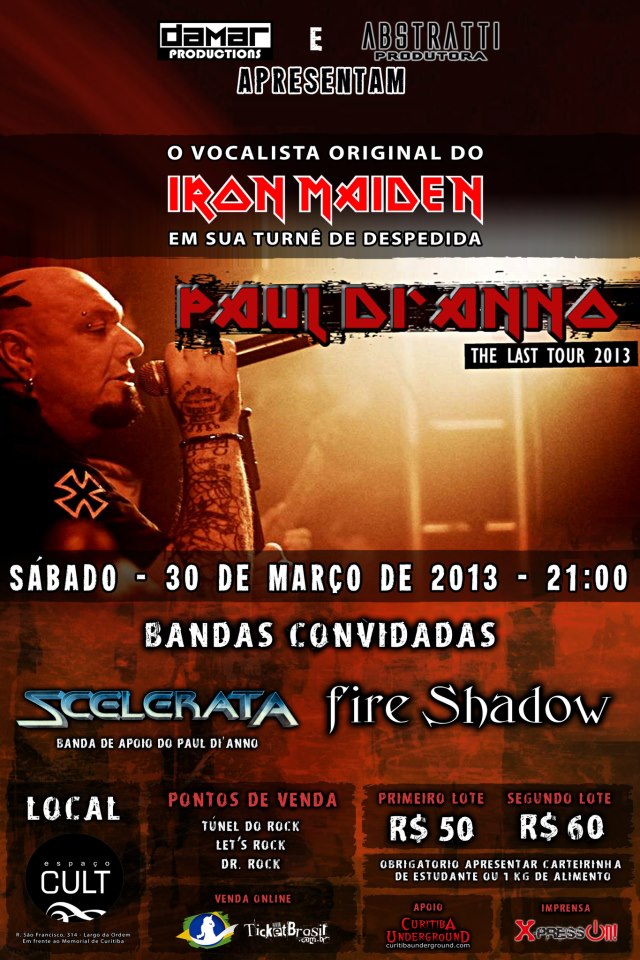 30/03 – Paul Di’ Anno