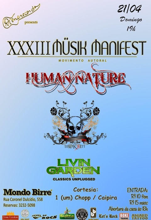 21/04 – XXXIII Musik Manifest