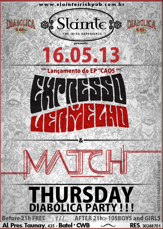 16/05 – Expresso Vermelho