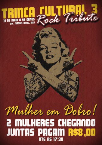 19/05 – Trinca Cultura Rock Tribute
