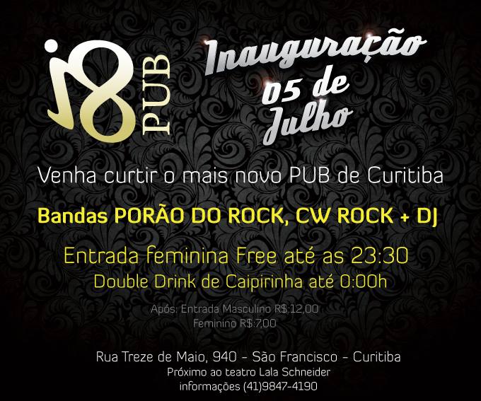 05/07 – Inauguração i8 Pub