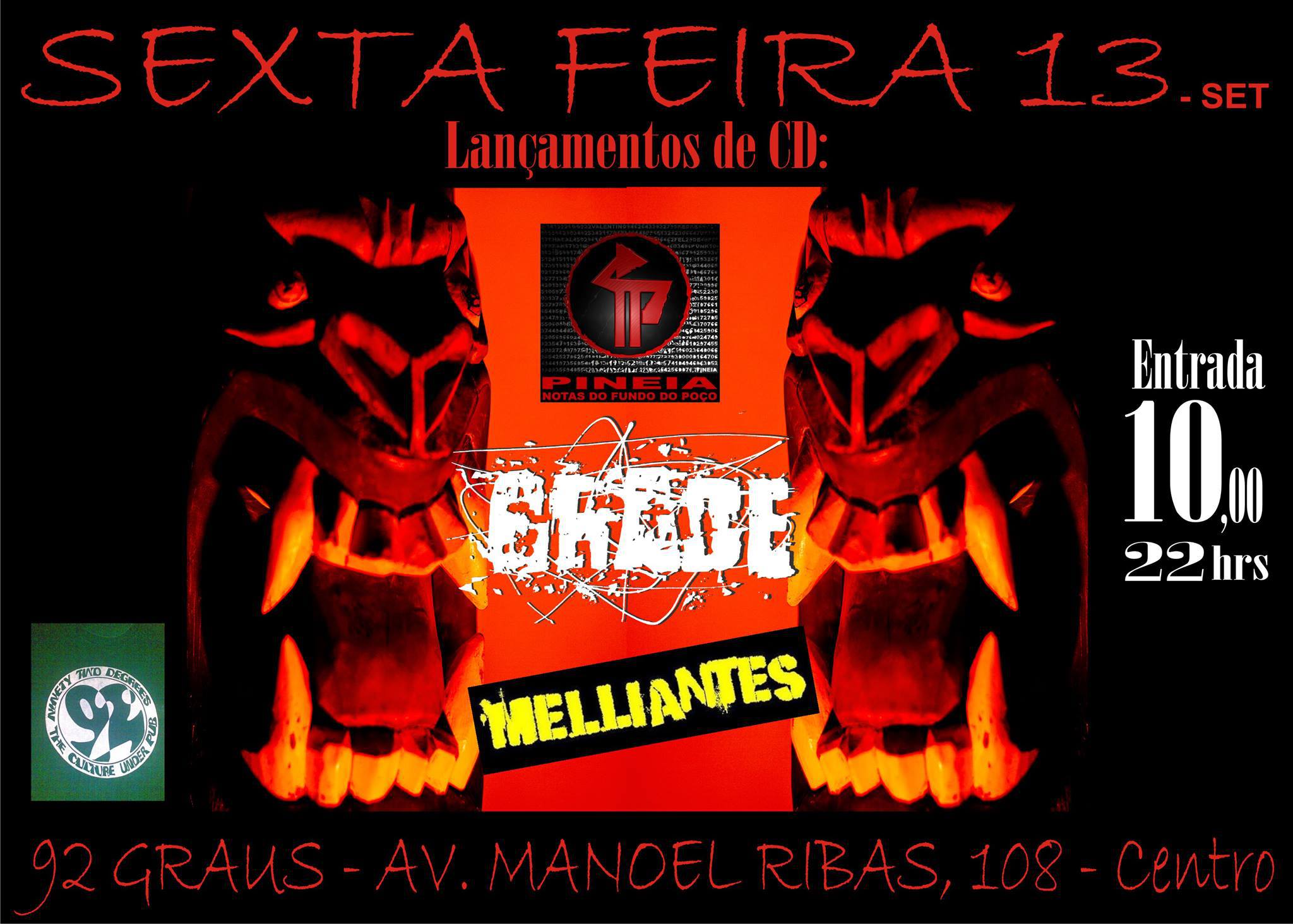13/09 – Sexta Feira 13
